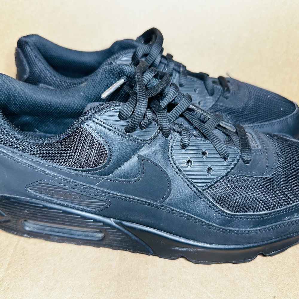 Mens Nike Air Max 90 Recraft Triple Black